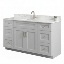 Livia 72" Bathroom Vanity – Solid Wood, Single Sink, Freestanding