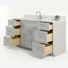 Livia 72" Bathroom Vanity – Solid Wood, Single Sink, Freestanding