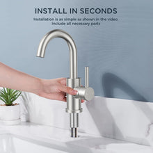 Aquila - Modern Single Handle Bathroom Faucet