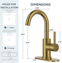 Aquila - Modern Single Handle Bathroom Faucet
