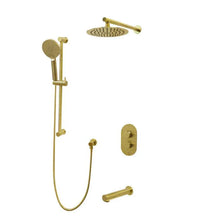 Kodaen - Crystal Three Way Thermostatic Shower System - Kit 1