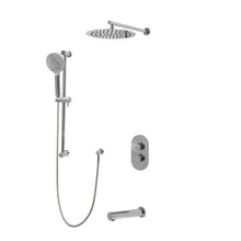 Kodaen - Crystal Three Way Thermostatic Shower System - Kit 1