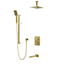 Kodaen Diamond Three Way Thermostatic Shower System - Kit 1