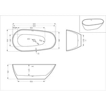 Kodaen MELON One Piece Freestanding Bathtub