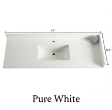 Elara 72" Bathroom Vanity – HDF, Single Sink, Freestanding